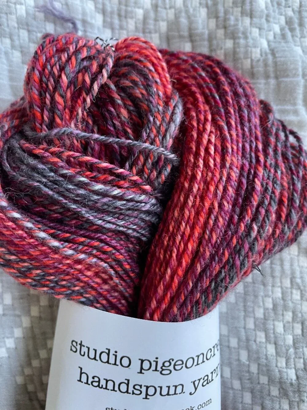 Studio Pigeoncreek Handspun Wool BFL Cashmere Yarn